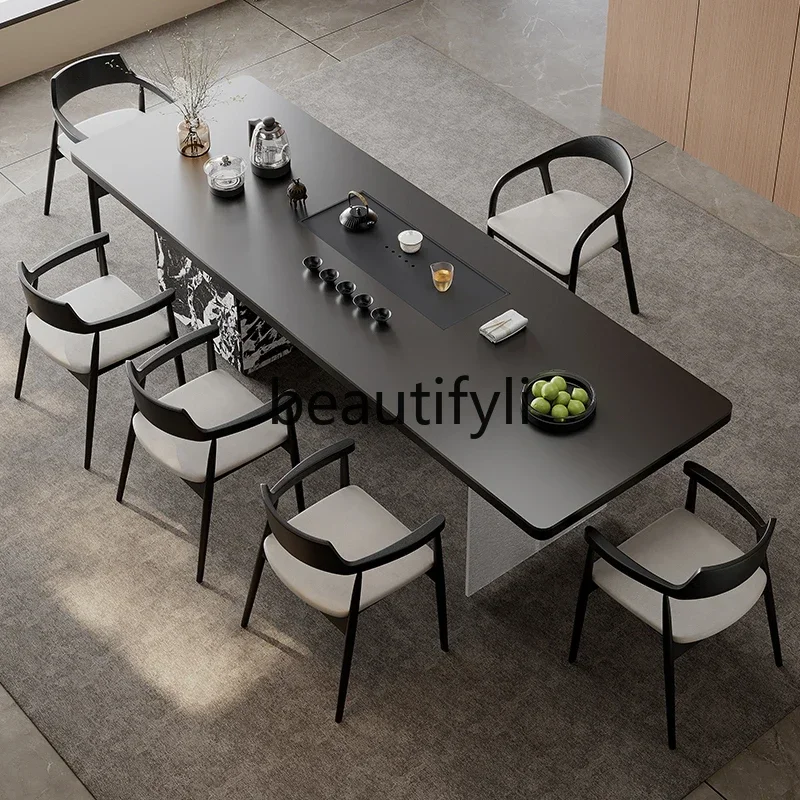 D25Shimadai rock slab solid wood tea table high-end living room office tea table modern high-end sense
D25Shimadai rock slab solid wood tea table high-end living room office tea table modern high-end sense