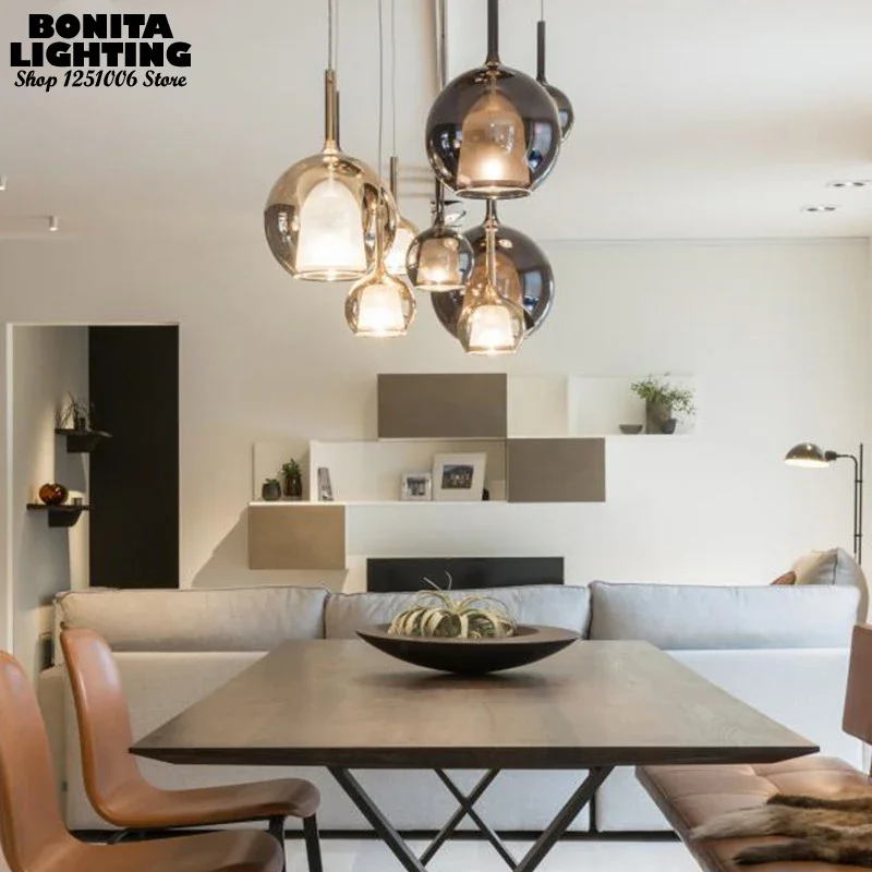 Double Layer Glass Bubble Led Chandelier Loft Office Table Dining Table Pendant Lamp Modern Round Ball Pendant Light Home Design
Double Layer Glass Bubble Led Chandelier Loft Office Table Dining Table Pendant Lamp Modern Round Ball Pendant Light Home Design