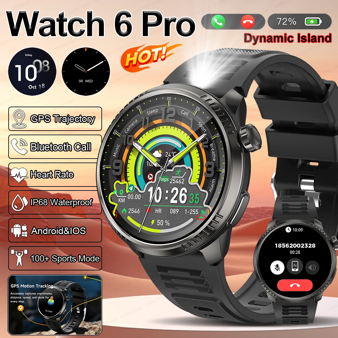 RollsTimi 2025 новые модные спортивные умные часы для мужчин и женщин со светодиодным фонариком, монитор сердечного ритма, Bluetooth-отслеживание вызовов
RollsTimi 2025 новые модные спортивные умные часы для мужчин и женщин со светодиодным фонариком, монитор сердечного ритма, Bluetooth-отслеживание вызовов