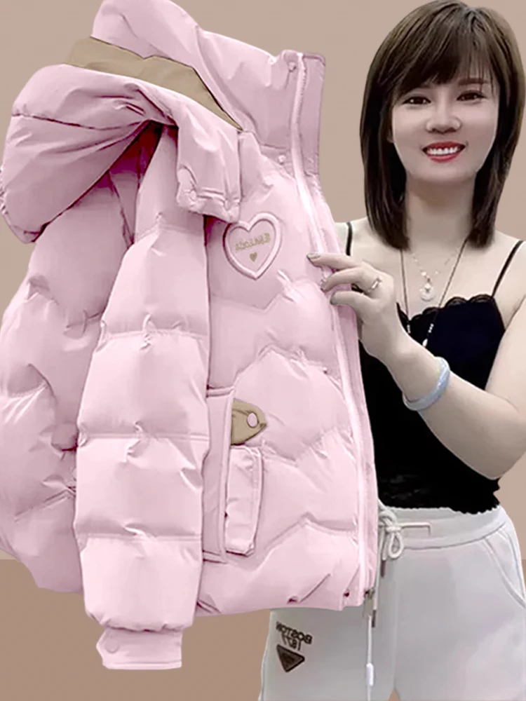 Женская утепленная хлопковая куртка-пуховик с капюшоном, осенне-зимняя, новая модель, в корейском стиле, свободного кроя, с длинными рукавами, на молнии
Женская утепленная хлопковая куртка-пуховик с капюшоном, осенне-зимняя, новая модель, в корейском стиле, свободного кроя, с длинными рукавами, на молнии