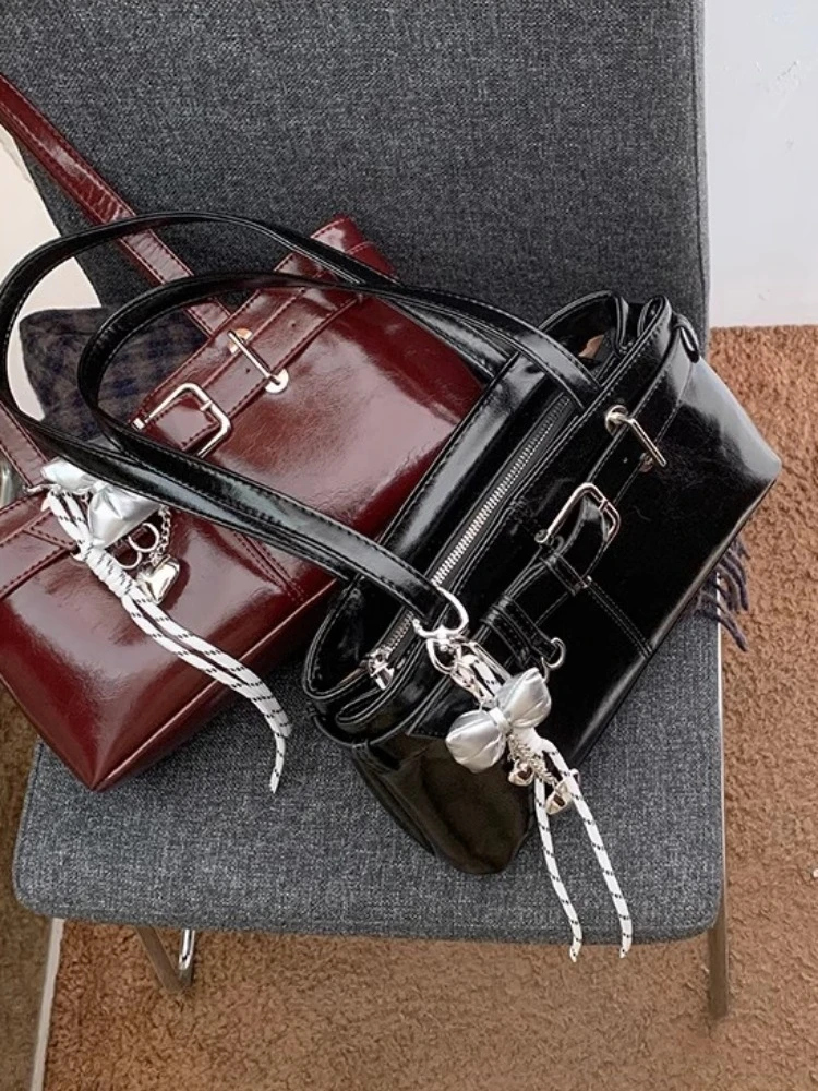 Xiuya Cute Handbags for Women Vintage Red Elegant Fashion Casual Shoulder Bag Literary Daily All-match New in Female Armpit Bag
Xiuya Cute Handbags for Women Vintage Red Elegant Fashion Casual Shoulder Bag Literary Daily All-match New in Female Armpit Bag