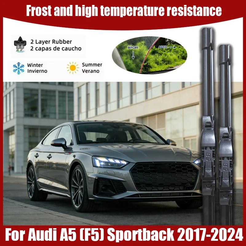 Car Wiper RHD & LHD Front Wiper Blades 24"+20" For Audi A5 (F5) Sportback 2017-2024 Fit push button Windshield Windscreen Wipers
Car Wiper RHD & LHD Front Wiper Blades 24"+20" For Audi A5 (F5) Sportback 2017-2024 Fit push button Windshield Windscreen Wipers