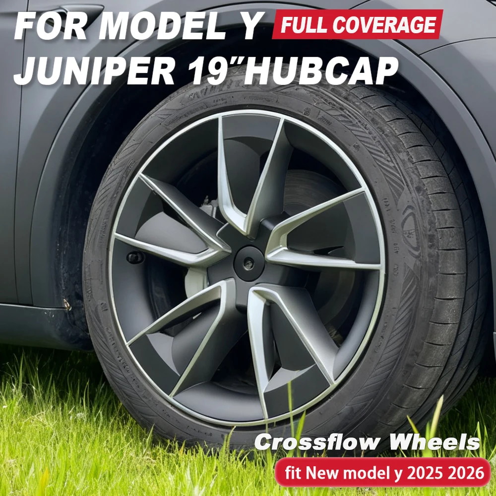 4PCS Hub Cap for Tesla Model Y Juniper 19-Inch 2025 Performance Replacement Wheel Cover Automobile Hubcap Full Rim Accessories
4PCS Hub Cap for Tesla Model Y Juniper 19-Inch 2025 Performance Replacement Wheel Cover Automobile Hubcap Full Rim Accessories