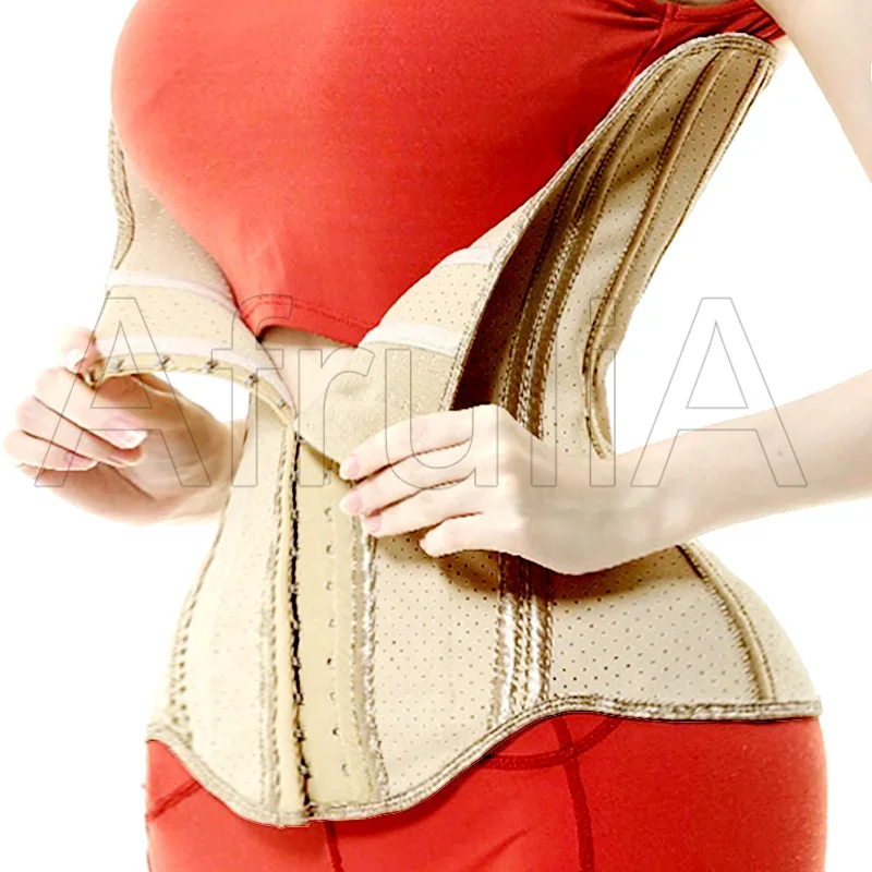 AfruliA 19 Steel Bones Latex Waist Trainer Corset Firm Shapewear Slimming Body Shaper Modeling Strap Fajas Colombian Girdle Belt
AfruliA 19 Steel Bones Latex Waist Trainer Corset Firm Shapewear Slimming Body Shaper Modeling Strap Fajas Colombian Girdle Belt