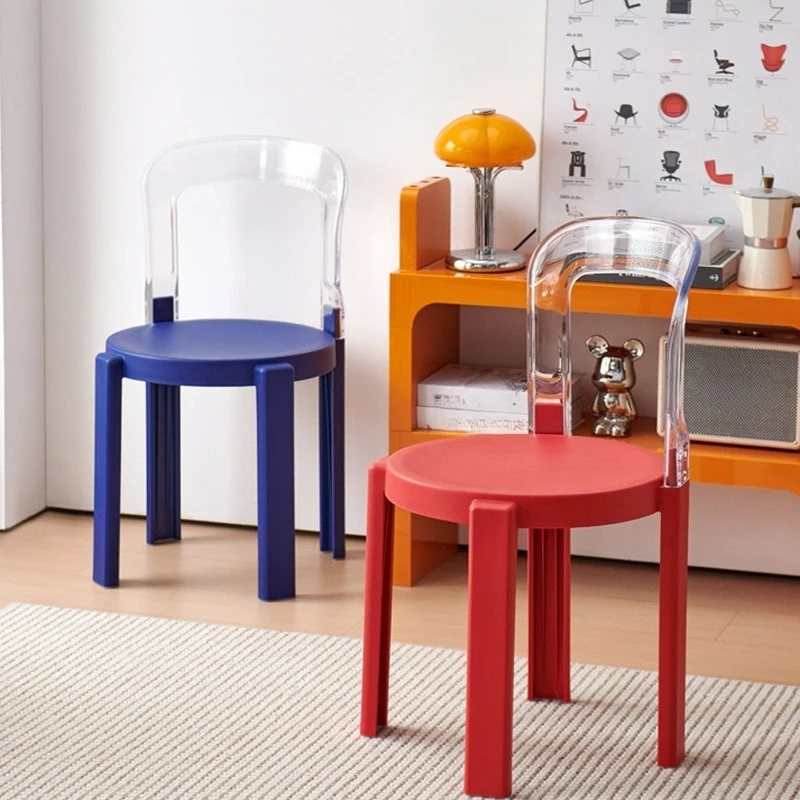Plastic dining chair household small apartment retro back chair living room, dining room
Plastic dining chair household small apartment retro back chair living room, dining room