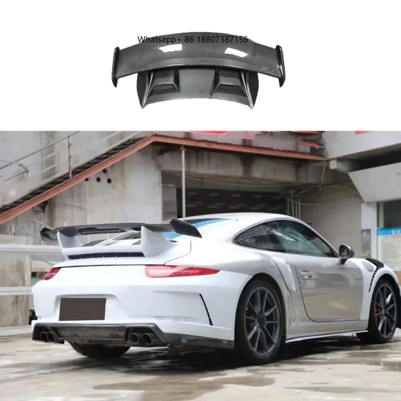 GT3 Style Real Carbon Fiber Fibre Rear Trunk Spoiler Big Wing forPorche 911 911.1 911.2 2015--2018
GT3 Style Real Carbon Fiber Fibre Rear Trunk Spoiler Big Wing forPorche 911 911.1 911.2 2015--2018