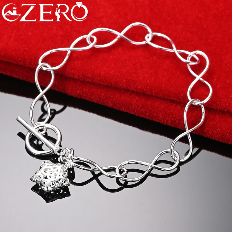 ALIZERO, браслет из стерлингового серебра 925 пробы с искусственными волнами для женщин, модные аксессуары, ювелирные изделия, подарок на день рождения
ALIZERO, браслет из стерлингового серебра 925 пробы с искусственными волнами для женщин, модные аксессуары, ювелирные изделия, подарок на день рождения
