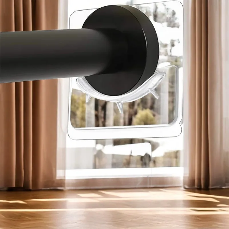 2Pcs Shower Curtain Rod Mounting Bracket Punch-Free Adhesive Rod Mounting Fixture Shower Curtain Rod Hook Bathroom Accessories
2Pcs Shower Curtain Rod Mounting Bracket Punch-Free Adhesive Rod Mounting Fixture Shower Curtain Rod Hook Bathroom Accessories