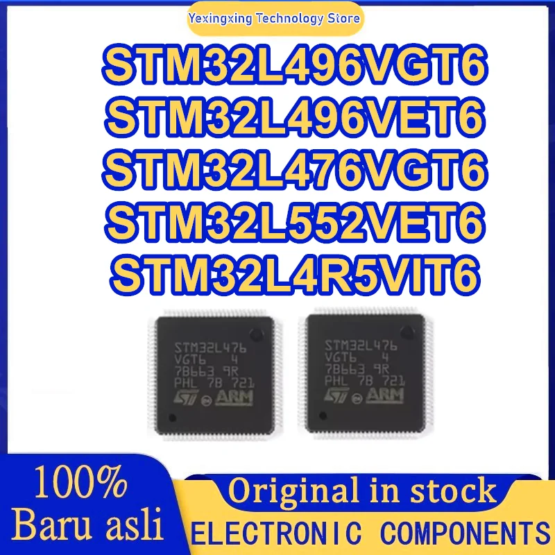 STM32L476VGT6 STM32L496VET6 STM32L496VGT6 STM32L4R5VIT6 STM32L552VET6 STM32L STM32 STM IC MCU Новый оригинальный чип LQFP100 на складе
STM32L476VGT6 STM32L496VET6 STM32L496VGT6 STM32L4R5VIT6 STM32L552VET6 STM32L STM32 STM IC MCU Новый оригинальный чип LQFP100 на складе