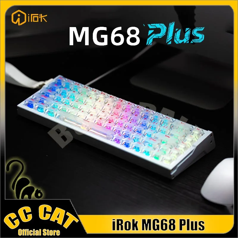 Irok MG68 Plus Keyboard Magnetic Switch Gamer keyboards Mechanical Keyboard RGB 8K PC ESports Hot Swap Gaming Accessories Custom
Irok MG68 Plus Keyboard Magnetic Switch Gamer keyboards Mechanical Keyboard RGB 8K PC ESports Hot Swap Gaming Accessories Custom