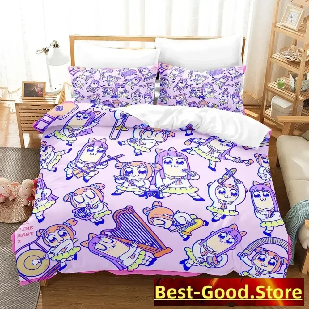 Pop Team Epic Bedding Set Single Twin Full Queen King Size Bed Set Aldult Kid Bedroom Duvetcover Sets Anime parure de lit Bed
Pop Team Epic Bedding Set Single Twin Full Queen King Size Bed Set Aldult Kid Bedroom Duvetcover Sets Anime parure de lit Bed
