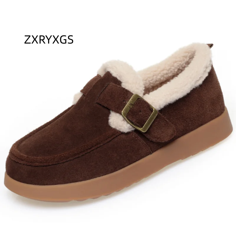 ZXRYXGS Топ, матовая женская обувь из воловьей кожи, туфли из натуральной кожи на плоском каблуке, мягкая подошва, туфли большого размера, 2025 г., элегантные модные зимние зимние туфли
ZXRYXGS Топ, матовая женская обувь из воловьей кожи, туфли из натуральной кожи на плоском каблуке, мягкая подошва, туфли большого размера, 2025 г., элегантные модные зимние зимние туфли