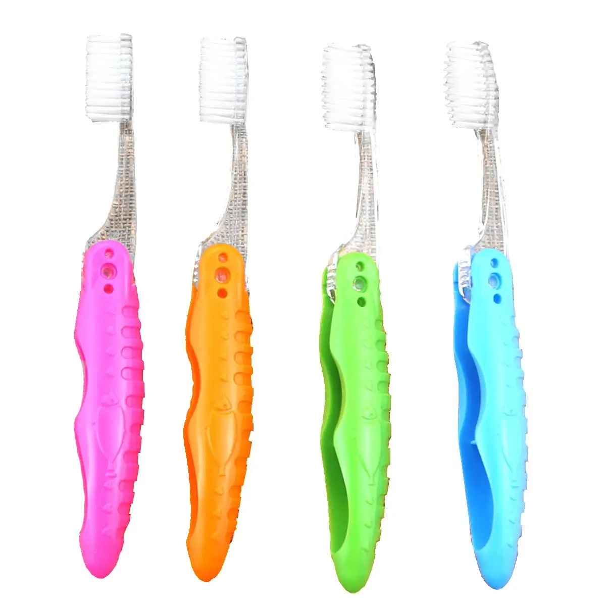 4pcs Portable ToothbrushRandom Color Foldable Lightweight Personal Care Teeth Brush Mini Size Reusable Travel
4pcs Portable ToothbrushRandom Color Foldable Lightweight Personal Care Teeth Brush Mini Size Reusable Travel