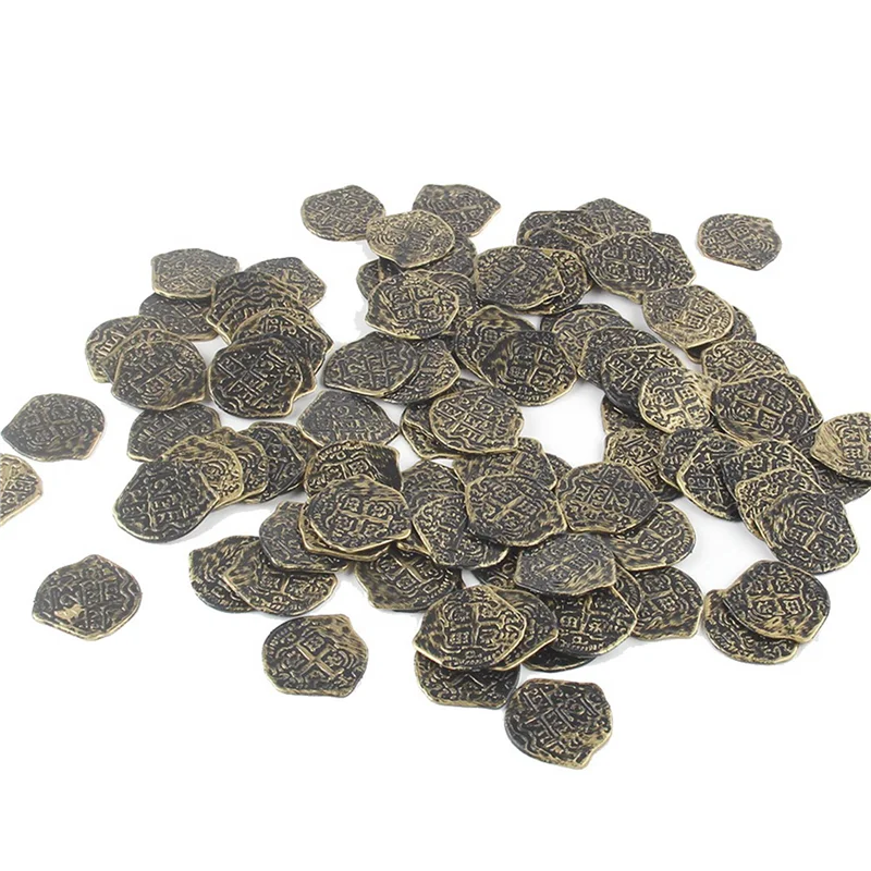 DELAM-900 Pcs Plastic Gold Coins Pirate Coins Kids Play Coins For Pirate Party Treasure Chest Games Tokens Cosplay
DELAM-900 Pcs Plastic Gold Coins Pirate Coins Kids Play Coins For Pirate Party Treasure Chest Games Tokens Cosplay