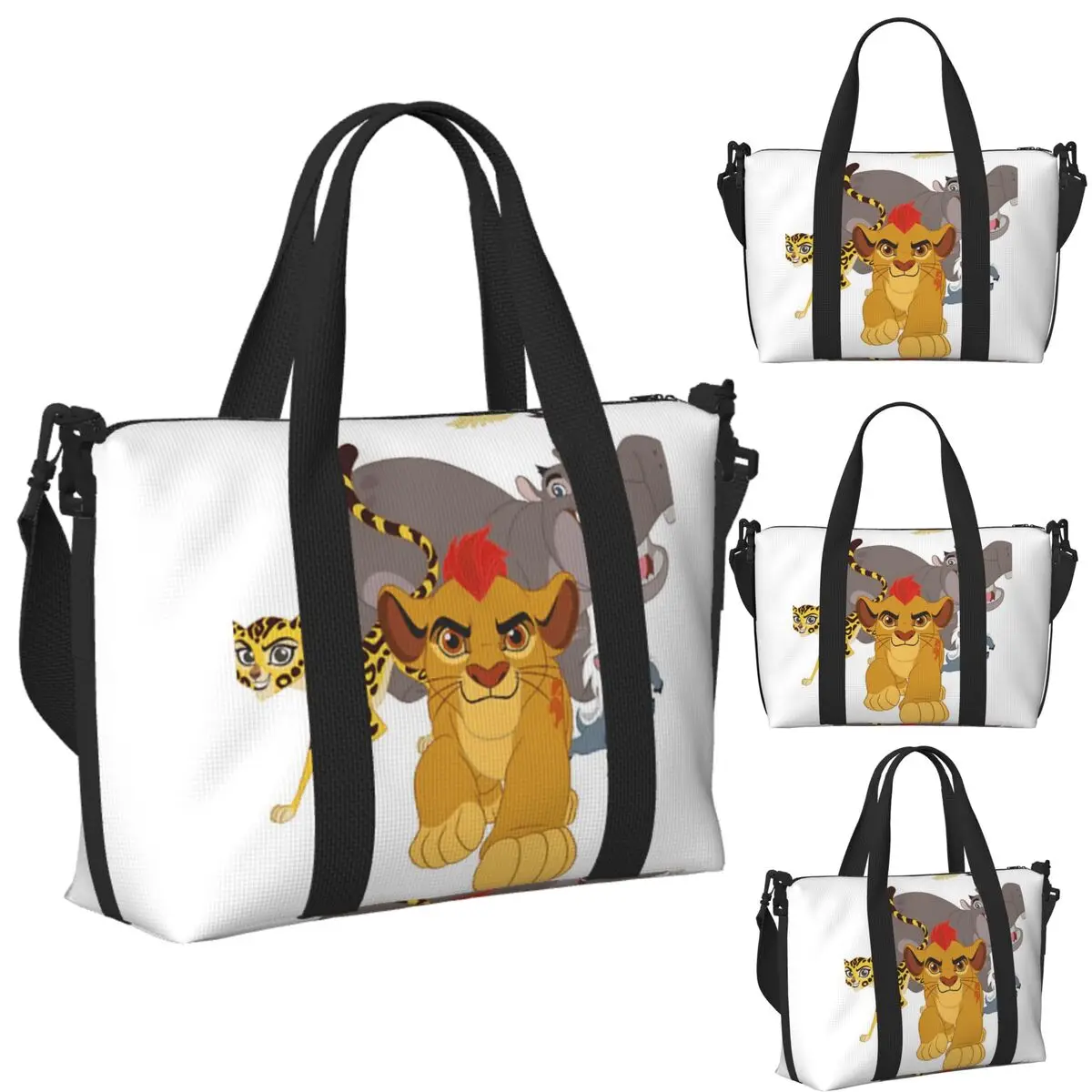 Изготовленная на заказ пляжная дорожная сумка с изображением льва, большая вместительная сумка-тоут для тренажерного зала, йоги, женская дорожная сумка для покупок
Изготовленная на заказ пляжная дорожная сумка с изображением льва, большая вместительная сумка-тоут для тренажерного зала, йоги, женская дорожная сумка для покупок