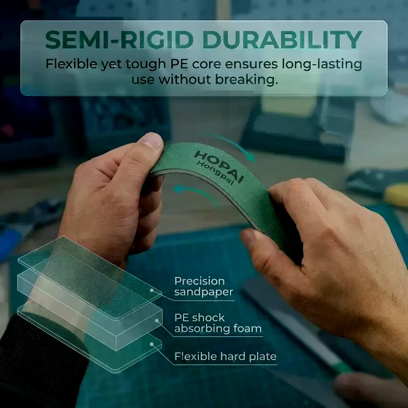 Versatile SemiRigid Sanding Sticks 400 to 1500 Mesh Polishing Rods for Plastic Model Fine Surface Finishing Projects
Versatile SemiRigid Sanding Sticks 400 to 1500 Mesh Polishing Rods for Plastic Model Fine Surface Finishing Projects