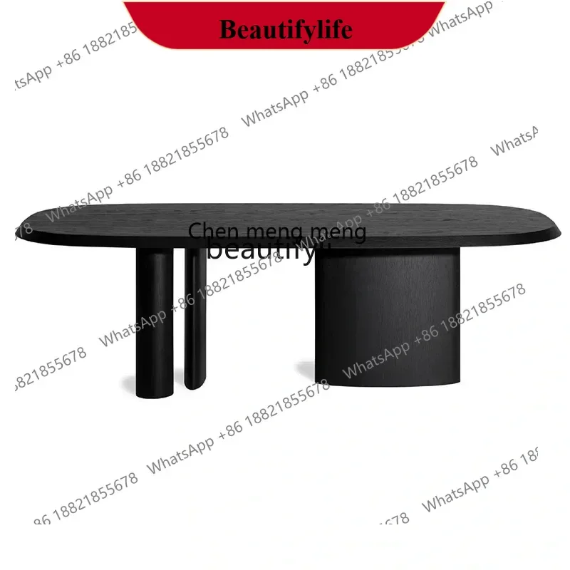 z183 Y Medieval designer creative dining table oval retro solid wood home dining table
z183 Y Medieval designer creative dining table oval retro solid wood home dining table