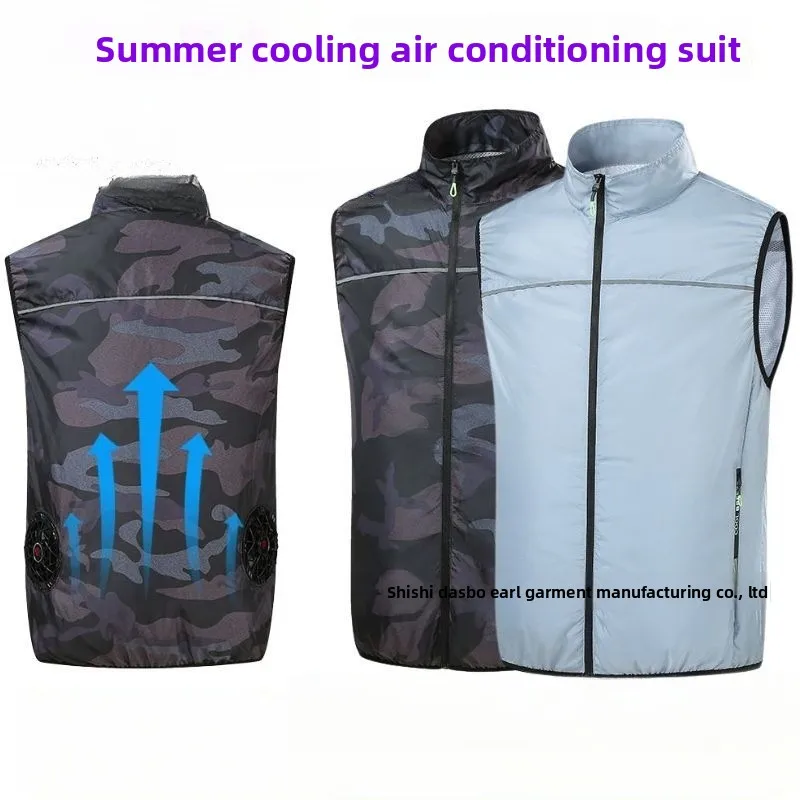 Popular Fan Clothing Outdoor Charging Cooling Fishing Vest Cycling Air Conditioner Clothing Summer
Popular Fan Clothing Outdoor Charging Cooling Fishing Vest Cycling Air Conditioner Clothing Summer