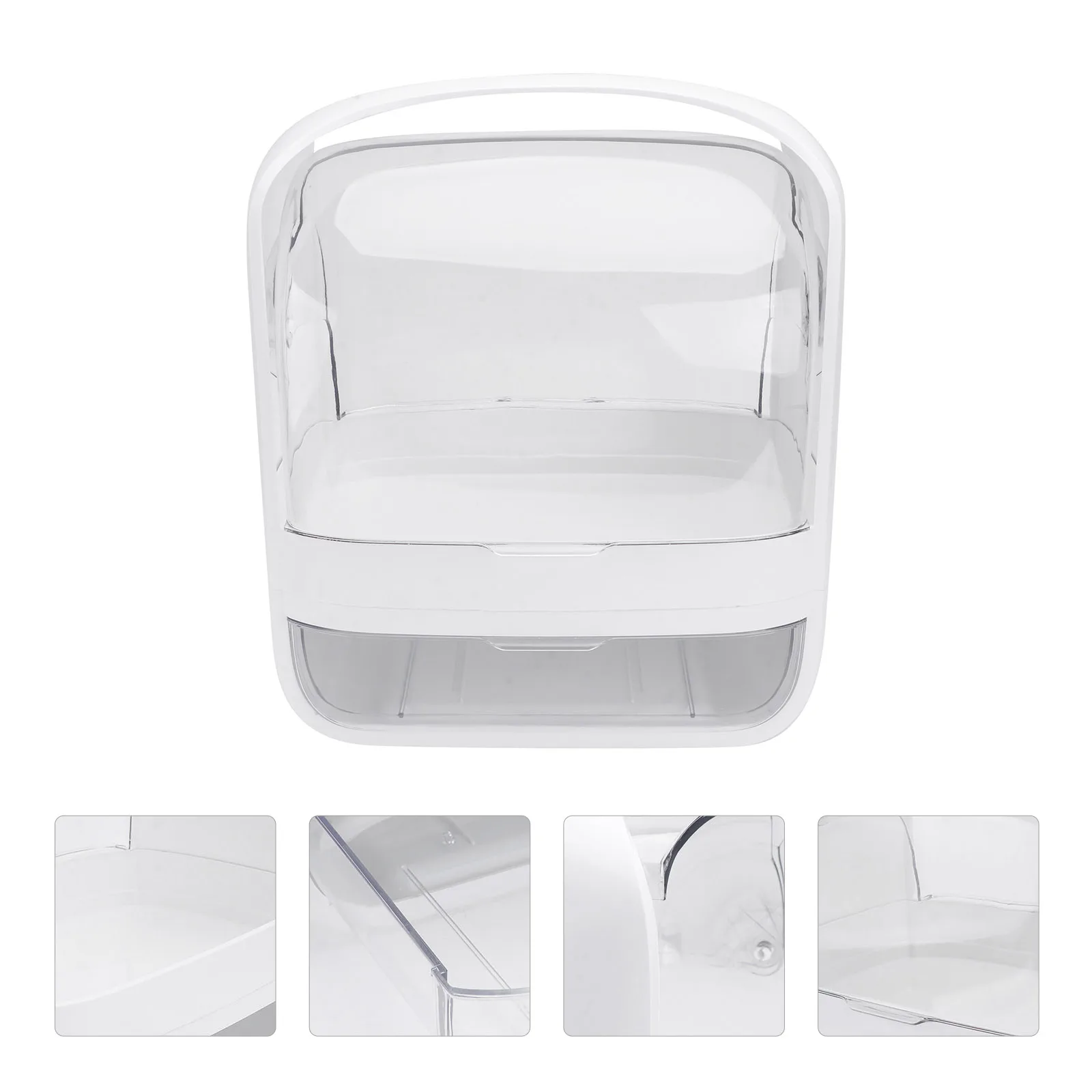 1pc Creative Makeup Storage Box Organizer Bedroom Bathroom Living Room Durable Eco-Friendly Container Case Decorative
1pc Creative Makeup Storage Box Organizer Bedroom Bathroom Living Room Durable Eco-Friendly Container Case Decorative