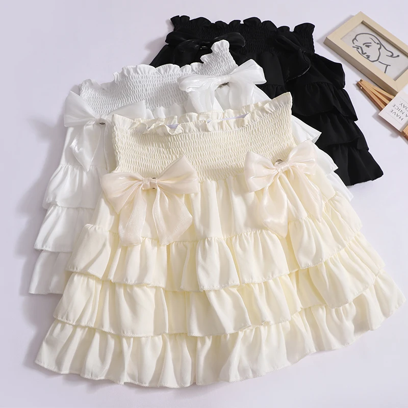 Grunge Y2k Aesthetic Skirts for Women Summer A-line Jupe Ruffled Elastic Waist Saia 2024 Faldas Mujer De Moda Sweet Mini Skirt
Grunge Y2k Aesthetic Skirts for Women Summer A-line Jupe Ruffled Elastic Waist Saia 2024 Faldas Mujer De Moda Sweet Mini Skirt