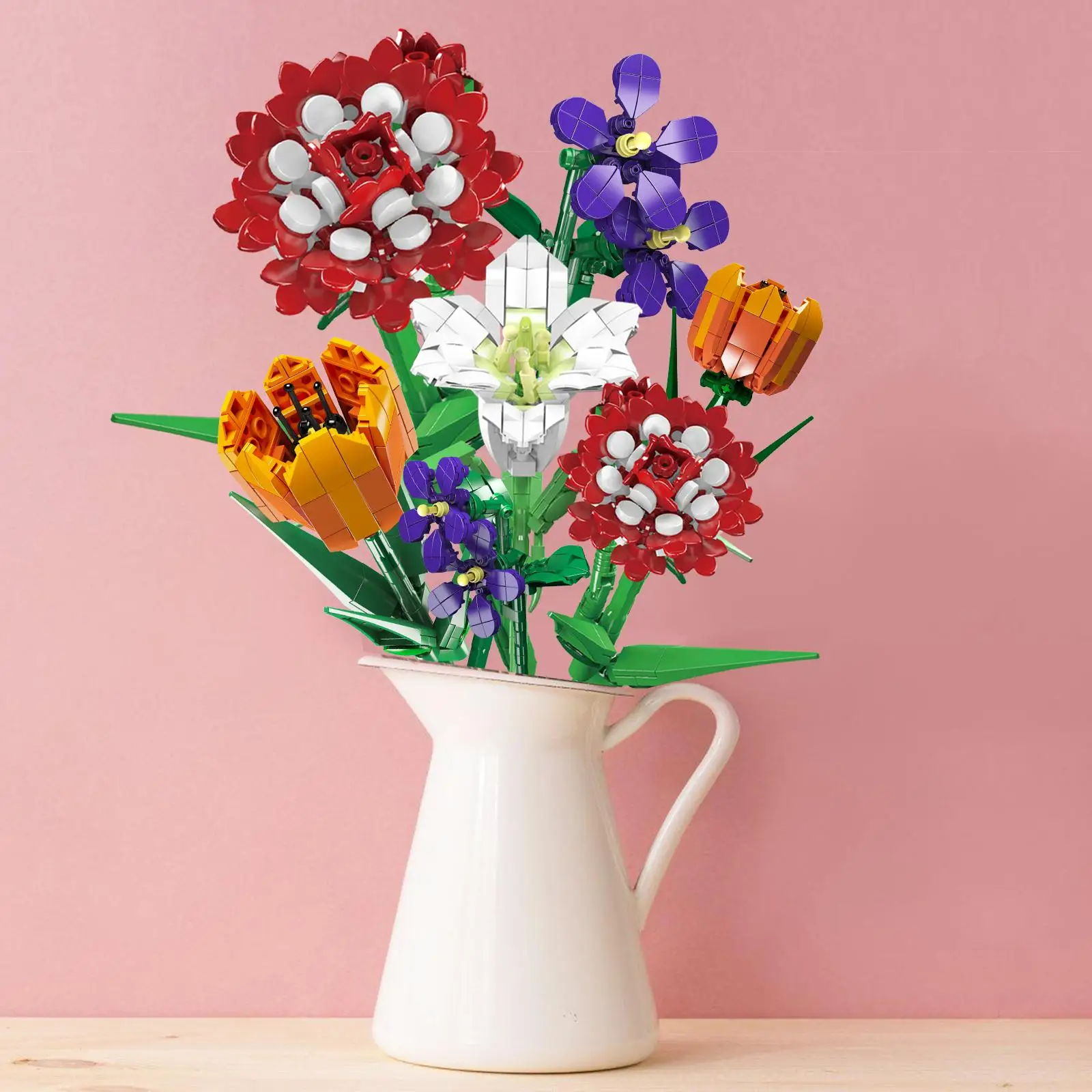 Artificial Block Flowers, for Home Décor, Anniversary, Unique Build and Display Model from The Botanical Collection
Artificial Block Flowers, for Home Décor, Anniversary, Unique Build and Display Model from The Botanical Collection