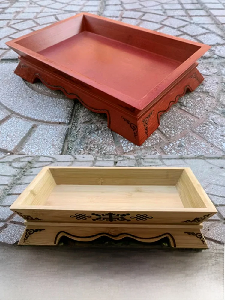 Mongolian Bamboo Wood Handheld Roast Lamb Tray Rectangular Shaped Dining Utensils for Adult Gatherings Non-Microwave Safe
Mongolian Bamboo Wood Handheld Roast Lamb Tray Rectangular Shaped Dining Utensils for Adult Gatherings Non-Microwave Safe