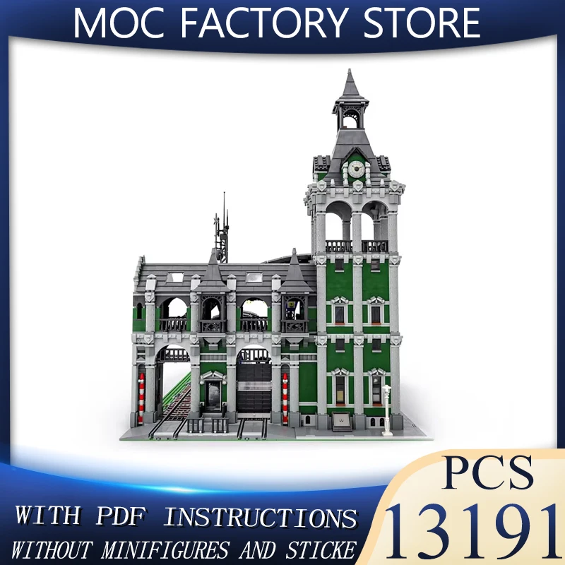 Новый продукт 2025, модель строительного блока Moc, европейская железнодорожная станция, модульный строительный блок, подарок, детская игрушка, набор для сборки «сделай сам»
Новый продукт 2025, модель строительного блока Moc, европейская железнодорожная станция, модульный строительный блок, подарок, детская игрушка, набор для сборки «сделай сам»