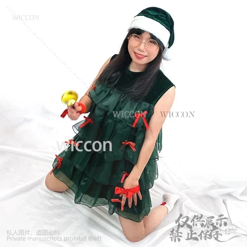 asdh8@2025 Christmas Costume Cosplay Anime dress Lolita Kawaii Holiday Party Dance Suit Green Lace For Woman Girls Custo
asdh8@2025 Christmas Costume Cosplay Anime dress Lolita Kawaii Holiday Party Dance Suit Green Lace For Woman Girls Custo