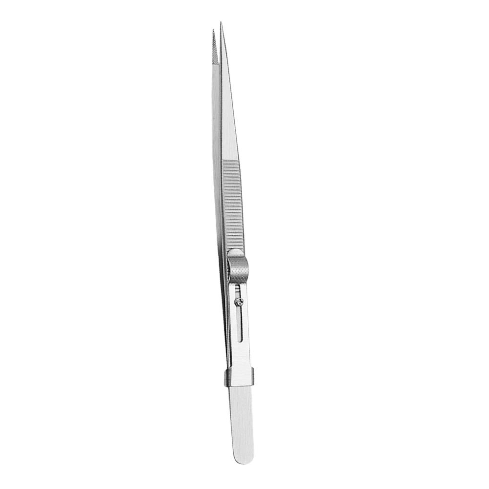 Stainless Steel Tweezers Precision Handcrafting Anti-slip Nipper for Stamp Gem Metal Jewelry Tools Long Term Use Practical
Stainless Steel Tweezers Precision Handcrafting Anti-slip Nipper for Stamp Gem Metal Jewelry Tools Long Term Use Practical