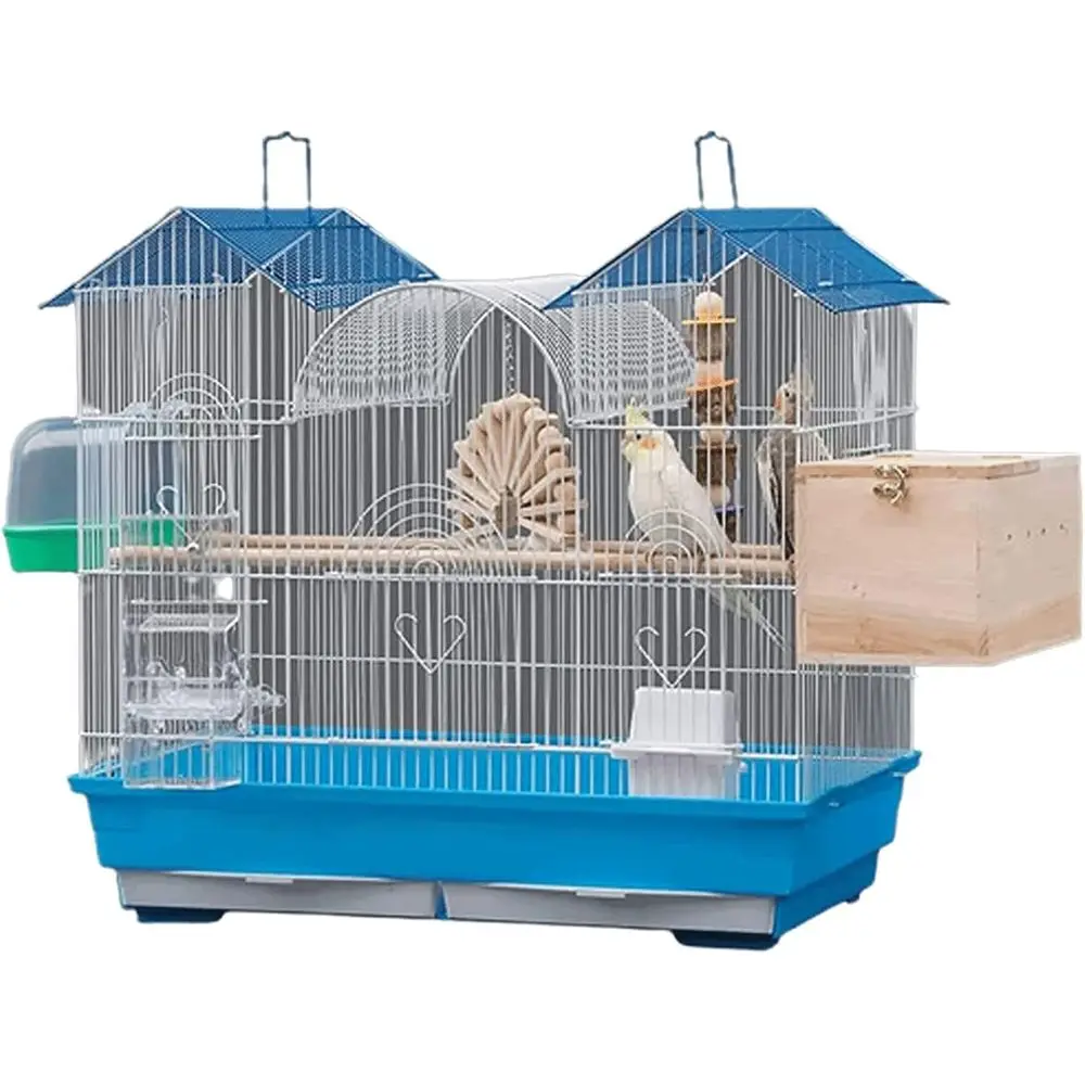 Большая металлическая клетка для птиц с просторным интерьером для домашнего разведения, удобного кормления и удобной гостиной
Большая металлическая клетка для птиц с просторным интерьером для домашнего разведения, удобного кормления и удобной гостиной