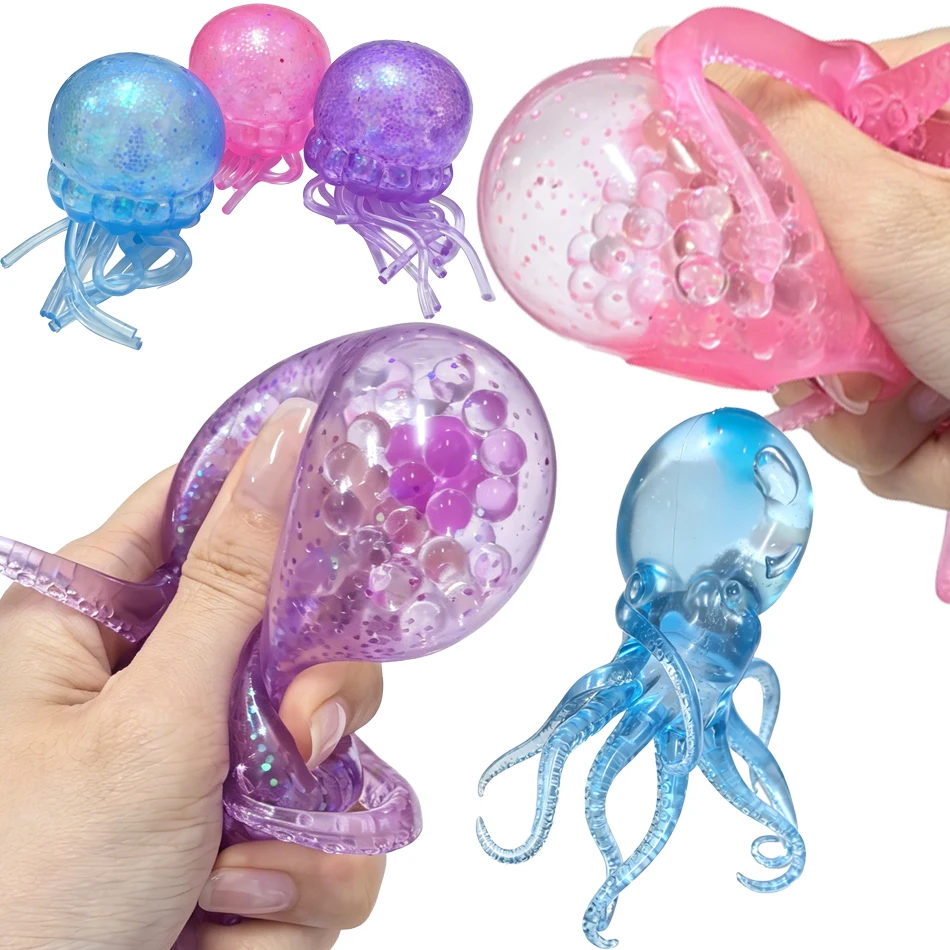 NeeDoh Trending Jellyfish & Cube Squish Toy, Soft Jelly Squeeze Stress Relief Fidget Toy, Sensory NeeDoh for Kids & Adults
NeeDoh Trending Jellyfish & Cube Squish Toy, Soft Jelly Squeeze Stress Relief Fidget Toy, Sensory NeeDoh for Kids & Adults