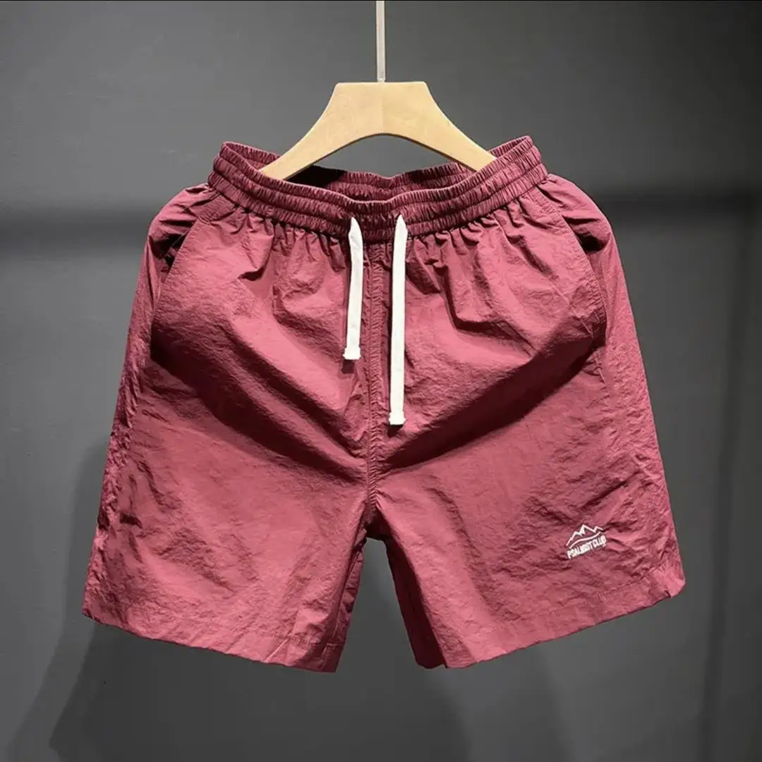 Basic Color Short Pants Loose Fit Quick Dry Beach Sports Five-Quarter Length Men's Women's Summer Embroidery Shorts
Basic Color Short Pants Loose Fit Quick Dry Beach Sports Five-Quarter Length Men's Women's Summer Embroidery Shorts