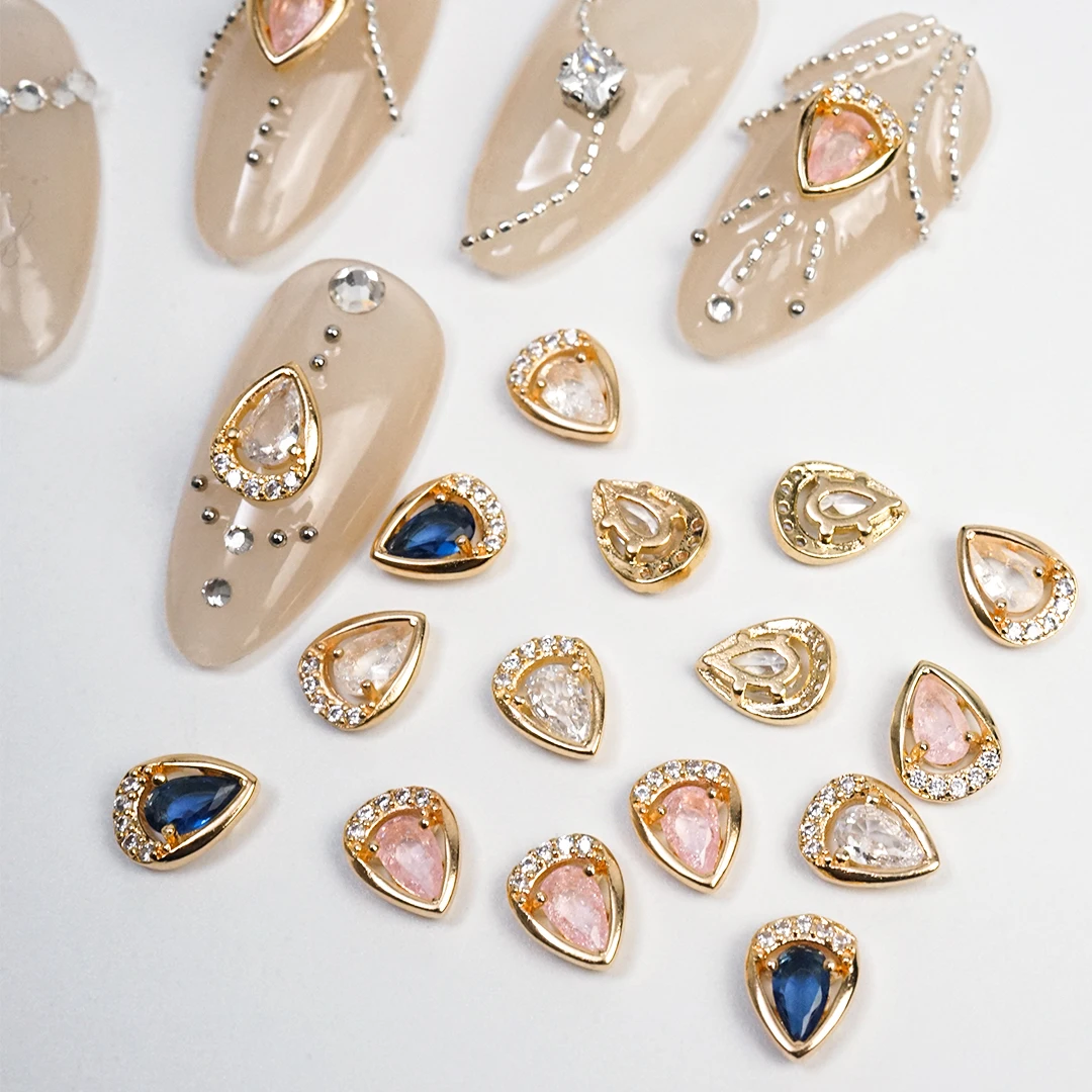 Jewelry Nail Charms Rhinestone Art Flatback Gems for Nail 3D Metal Parts Diamond Glass Shaped Decorations Glitter Manicure Gems
Jewelry Nail Charms Rhinestone Art Flatback Gems for Nail 3D Metal Parts Diamond Glass Shaped Decorations Glitter Manicure Gems