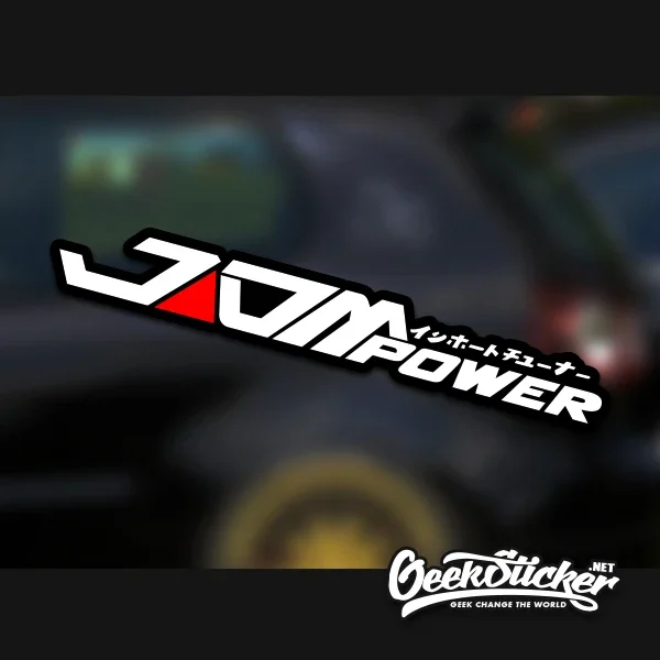 JDM Power водостойкая светоотражающая универсальная наклейка на кузов, виниловая предупреждающая аппликация автомобиля, наклейка на бампер для Mazda Toyota Honda Suzuki
JDM Power водостойкая светоотражающая универсальная наклейка на кузов, виниловая предупреждающая аппликация автомобиля, наклейка на бампер для Mazda Toyota Honda Suzuki