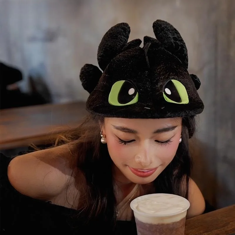 Potdemiel Dragon Tamer Hat Night Fury Plush Cute Cartoon Casual Fashion Sports Beret All-season Christmas Couple Gift
Potdemiel Dragon Tamer Hat Night Fury Plush Cute Cartoon Casual Fashion Sports Beret All-season Christmas Couple Gift