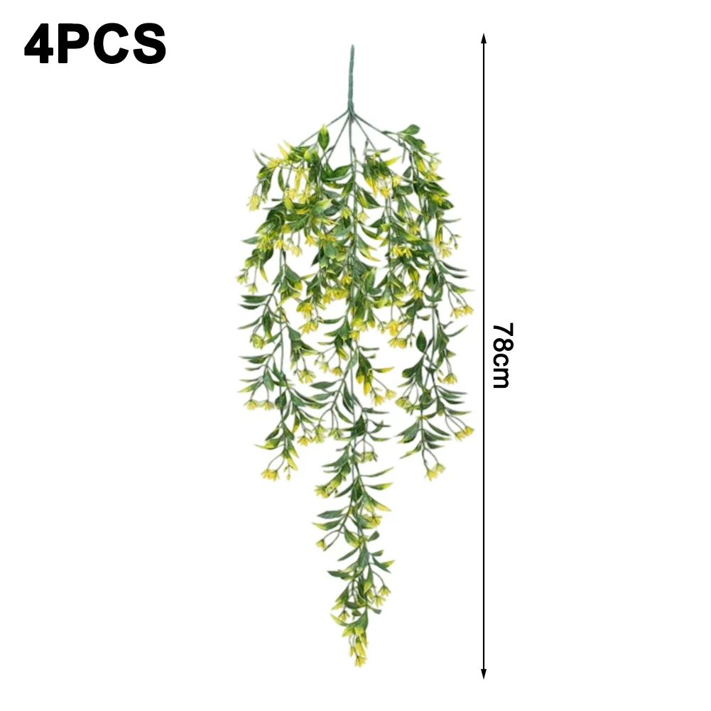 Artificial Ivy Vines 4 Pack UV Resistant for Garden For Home and Office Decoration 78cm Length Plastic Material
Artificial Ivy Vines 4 Pack UV Resistant for Garden For Home and Office Decoration 78cm Length Plastic Material