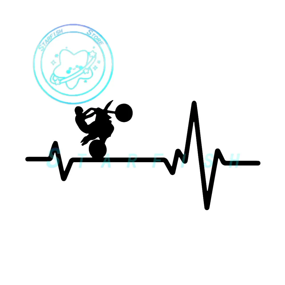 Heartbeat Creative Car Fun Off Road Bicycle Motorcycle Tire Stickers PVC Material Waterproof and Sunscreen Carving Technology
Heartbeat Creative Car Fun Off Road Bicycle Motorcycle Tire Stickers PVC Material Waterproof and Sunscreen Carving Technology