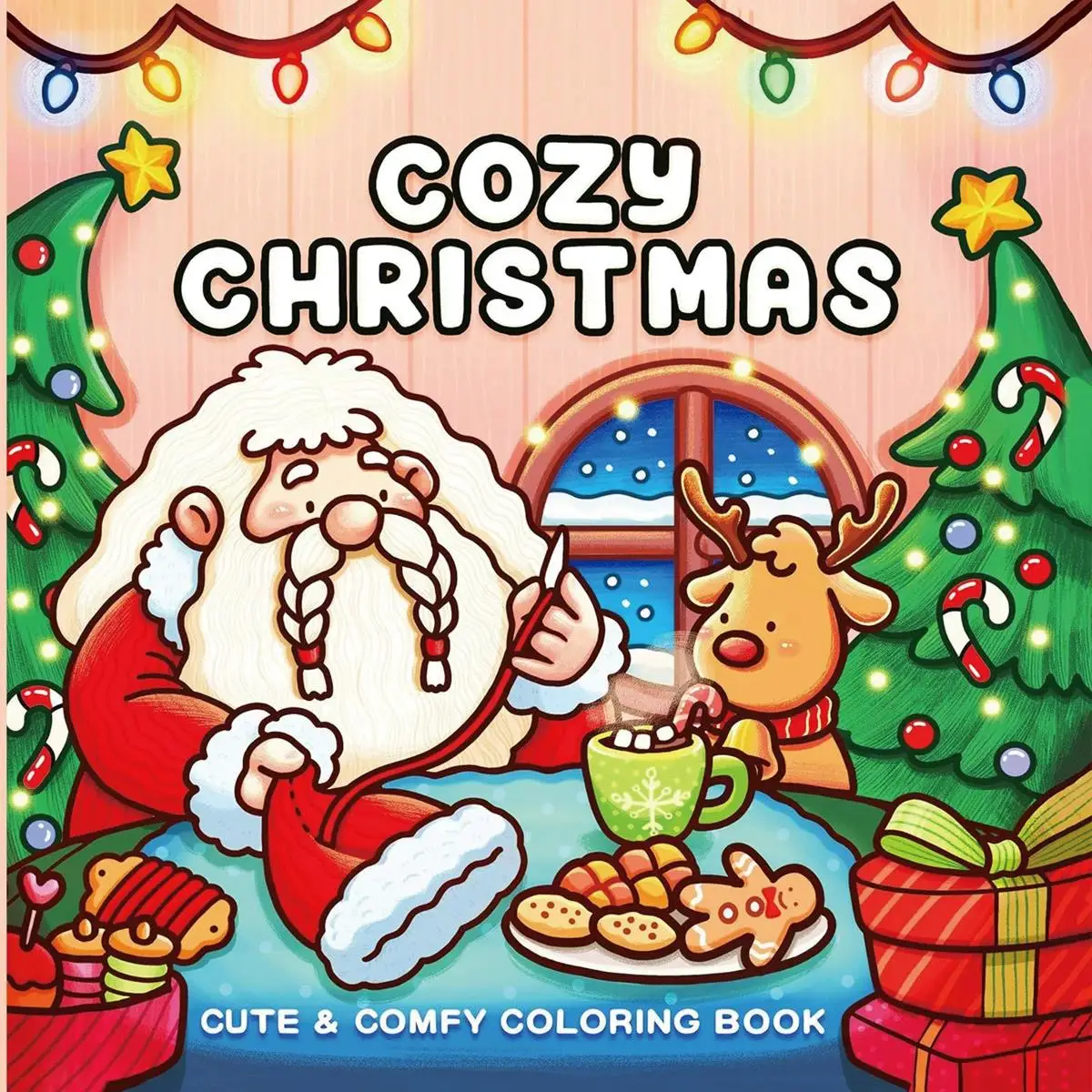 Cozy Christmas Coloring Book for Adults, Cute Drawing Stress Relief, Ideal Gift Party Birthday
Cozy Christmas Coloring Book for Adults, Cute Drawing Stress Relief, Ideal Gift Party Birthday