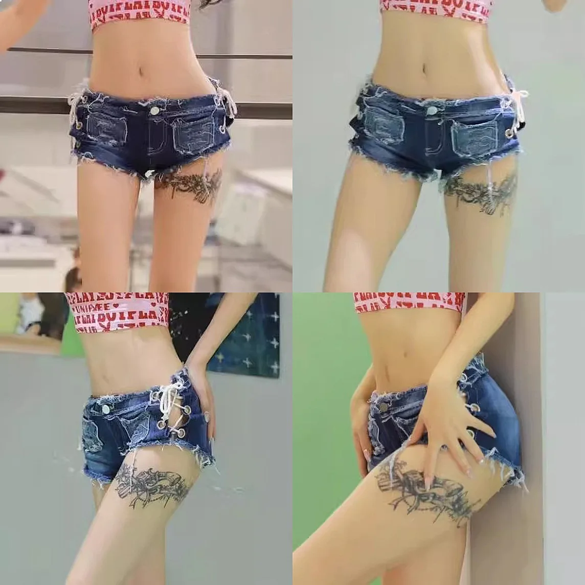 Sexy Low Rise Denim Shorts for Women Bodycon High Waist Summer Hot Pants Streetwear Y2K Fashion
Sexy Low Rise Denim Shorts for Women Bodycon High Waist Summer Hot Pants Streetwear Y2K Fashion