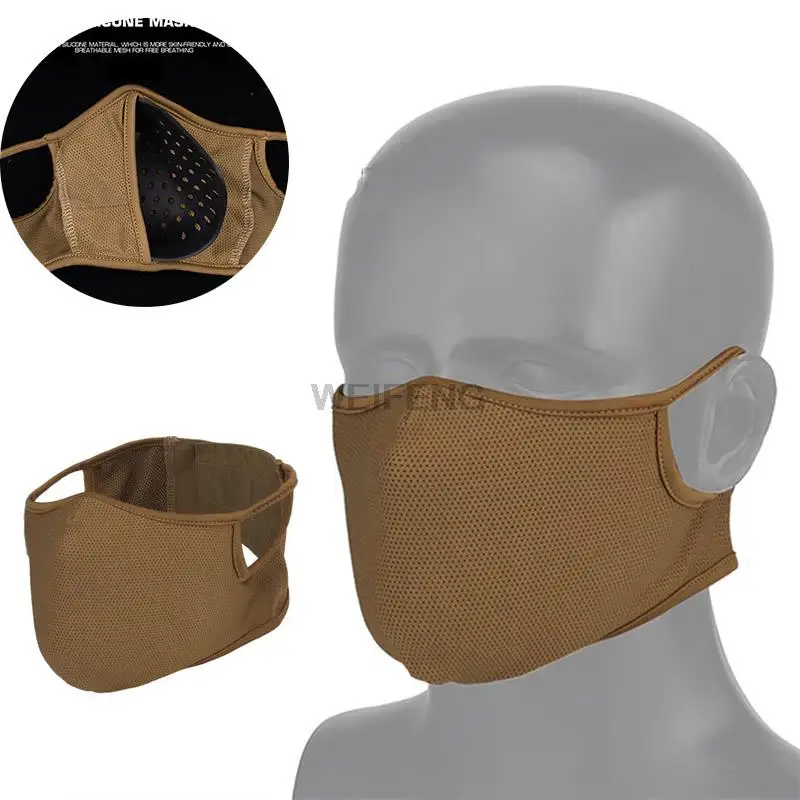 Shooting Mask Tactical Breathable Half Face Elastic Soft Mask Outdoor Balaclava Free Ears Protective Mask for Paintball Hunting
Shooting Mask Tactical Breathable Half Face Elastic Soft Mask Outdoor Balaclava Free Ears Protective Mask for Paintball Hunting