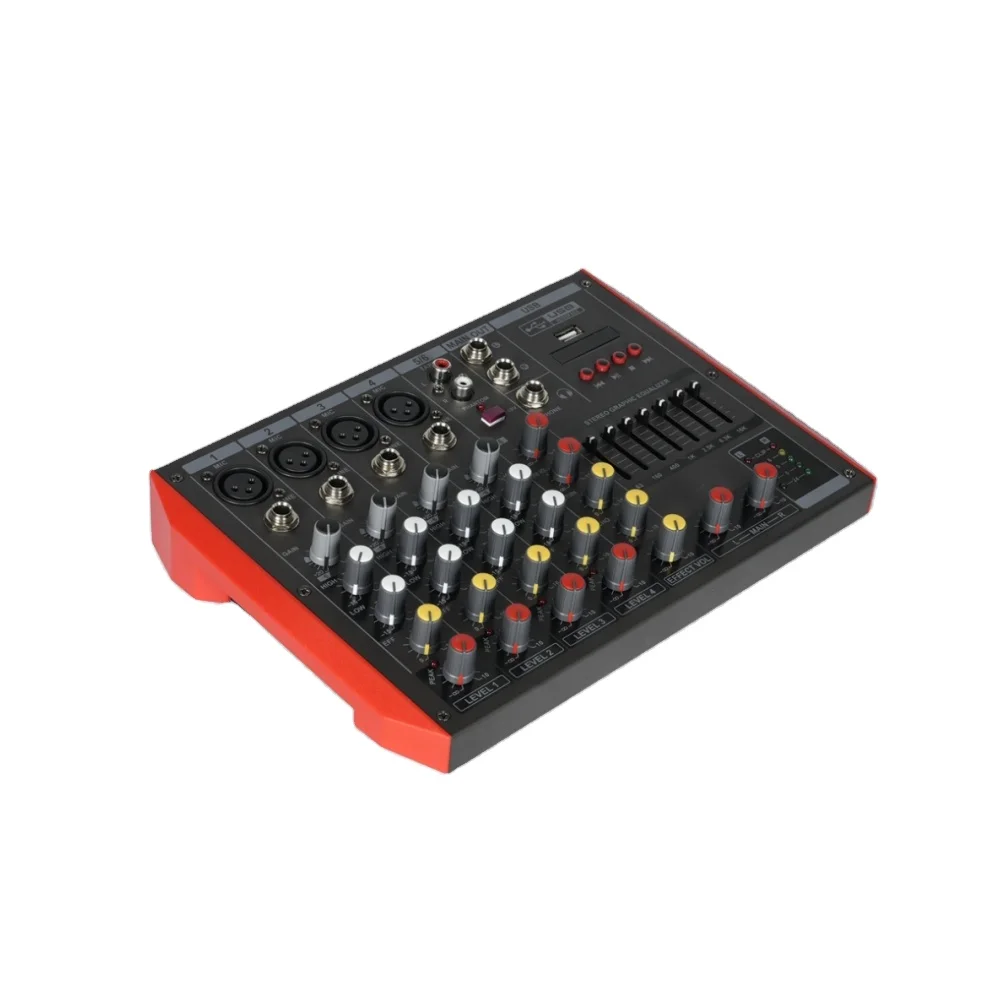 Dj pro audio mixer digital professional mini audio mixer powered amplifier mini digital audio interface mixer 6 Channel
Dj pro audio mixer digital professional mini audio mixer powered amplifier mini digital audio interface mixer 6 Channel