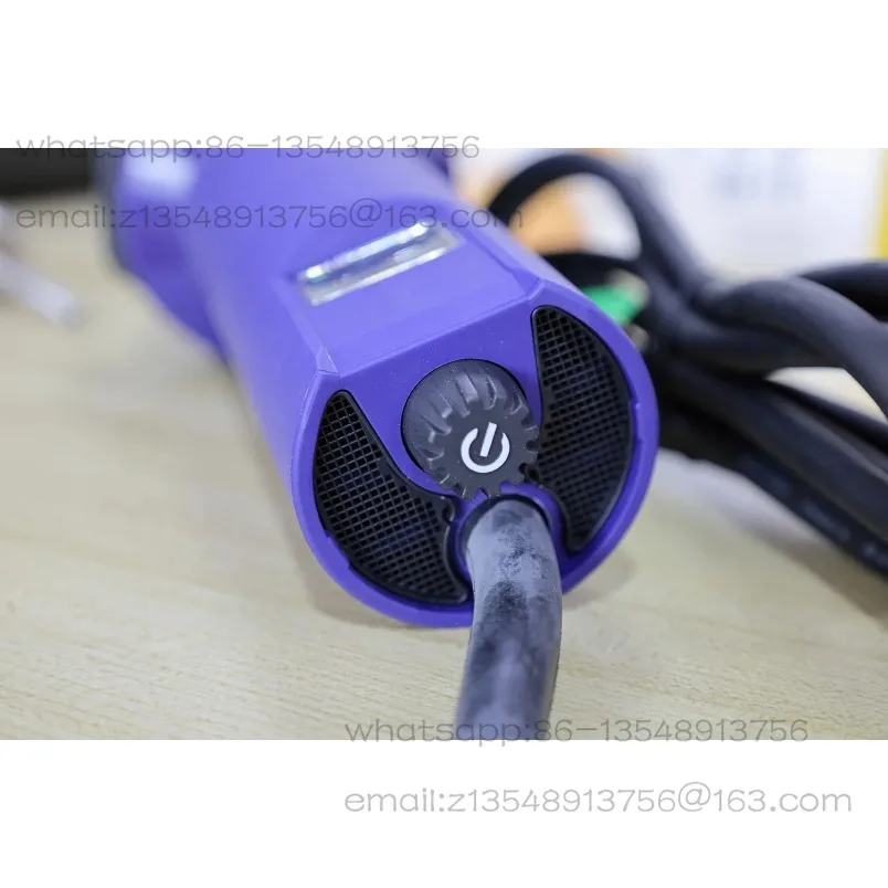 HT1600 straight tube plastic hot air welding torch 1600W is suitable for PP PE PVC PFA PTFE welding
HT1600 straight tube plastic hot air welding torch 1600W is suitable for PP PE PVC PFA PTFE welding