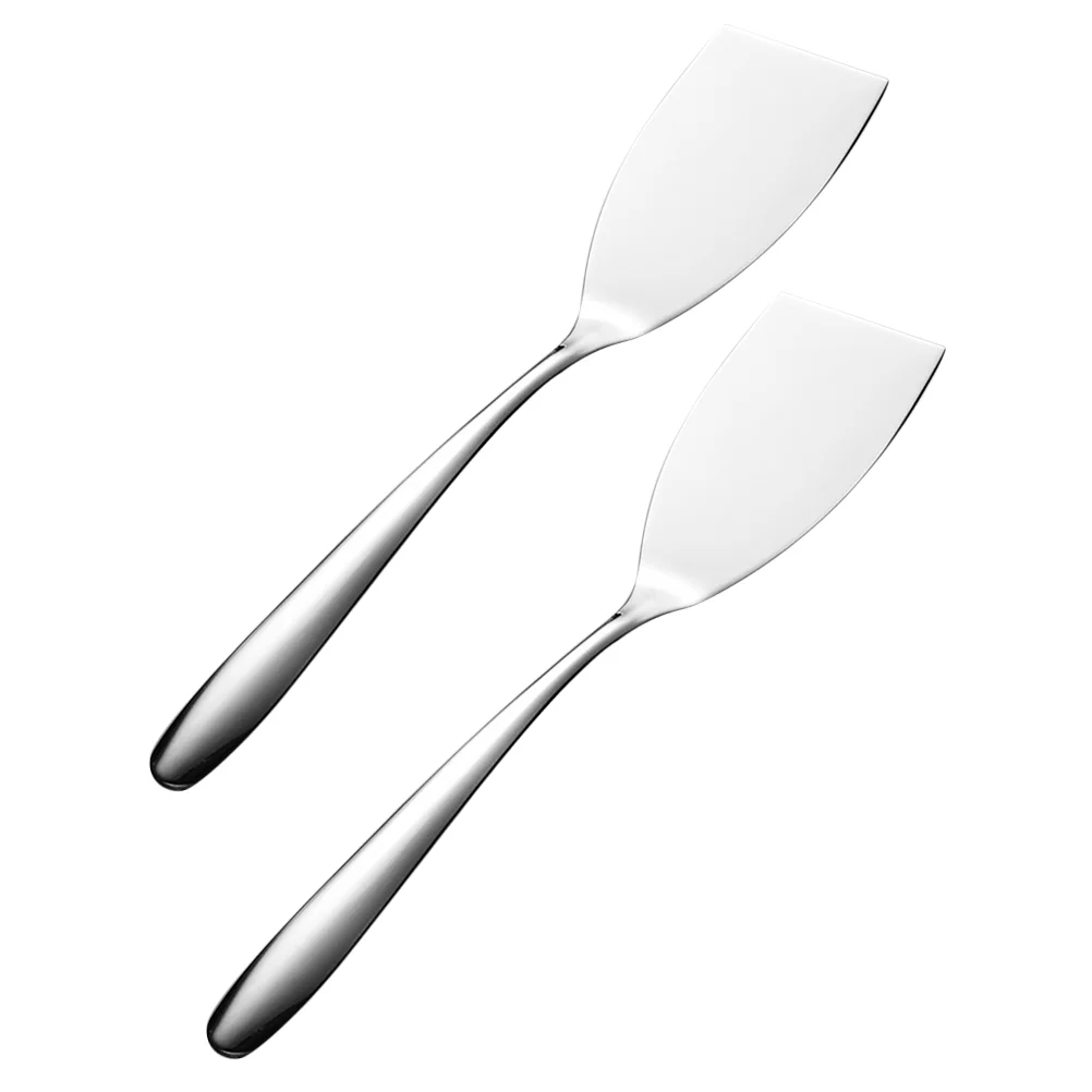 2 Pcs Small Frying Spatula Practical Cooking Tool Steak Restaurant Fried Stainless Steel Anti-scalding Kitchen
2 Pcs Small Frying Spatula Practical Cooking Tool Steak Restaurant Fried Stainless Steel Anti-scalding Kitchen