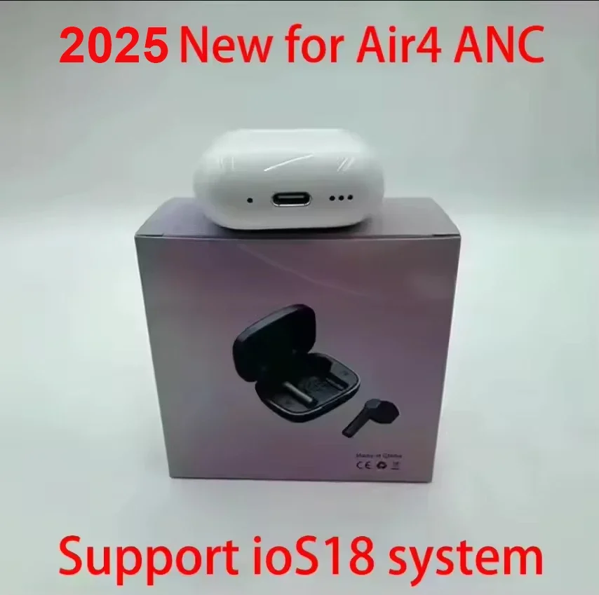 2025 New Bluetooth Wireless Earphones iOS18 ANCAir4 with Active Noise Buffer USB Type-C TW Sports Stereo Earphones
2025 New Bluetooth Wireless Earphones iOS18 ANCAir4 with Active Noise Buffer USB Type-C TW Sports Stereo Earphones