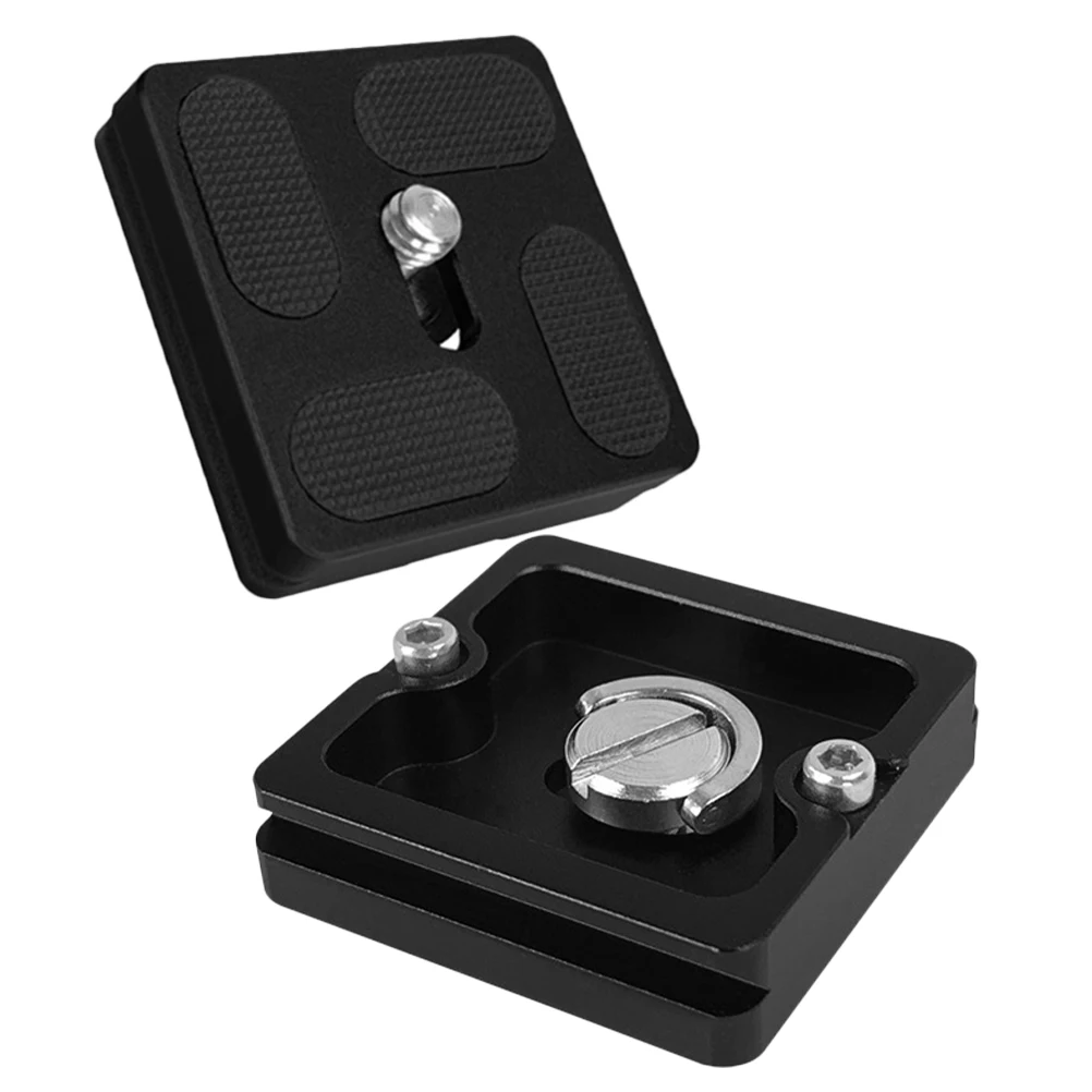 2Pcs Black PU-40 Tripod Quick Release Plates Camera Mount Accessories Aluminum Alloy DSLR Compatible Photography Equipment
2Pcs Black PU-40 Tripod Quick Release Plates Camera Mount Accessories Aluminum Alloy DSLR Compatible Photography Equipment