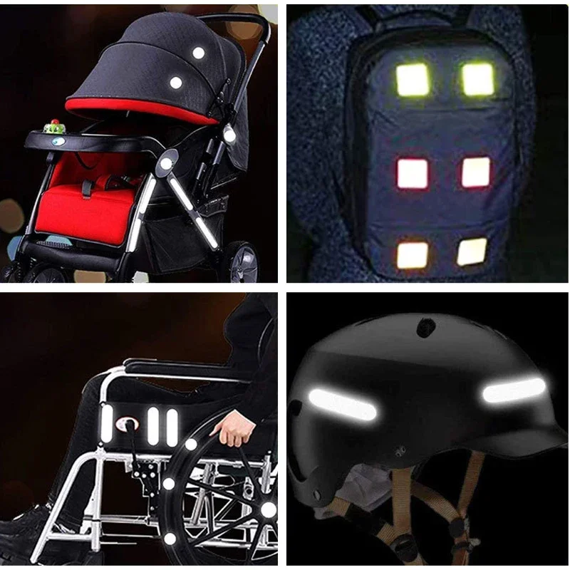 10PCS Baby Stroller Anti-collision Reflective Patch Bicycle Night Light Patch Safety Warning Patch Multiple Uses
10PCS Baby Stroller Anti-collision Reflective Patch Bicycle Night Light Patch Safety Warning Patch Multiple Uses