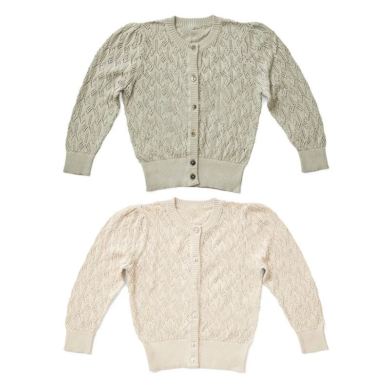 Kids Girls Knit Cardigan Hollow Out Lace Long Sleeve Button Down Sweater Coat 1-6Y
Kids Girls Knit Cardigan Hollow Out Lace Long Sleeve Button Down Sweater Coat 1-6Y