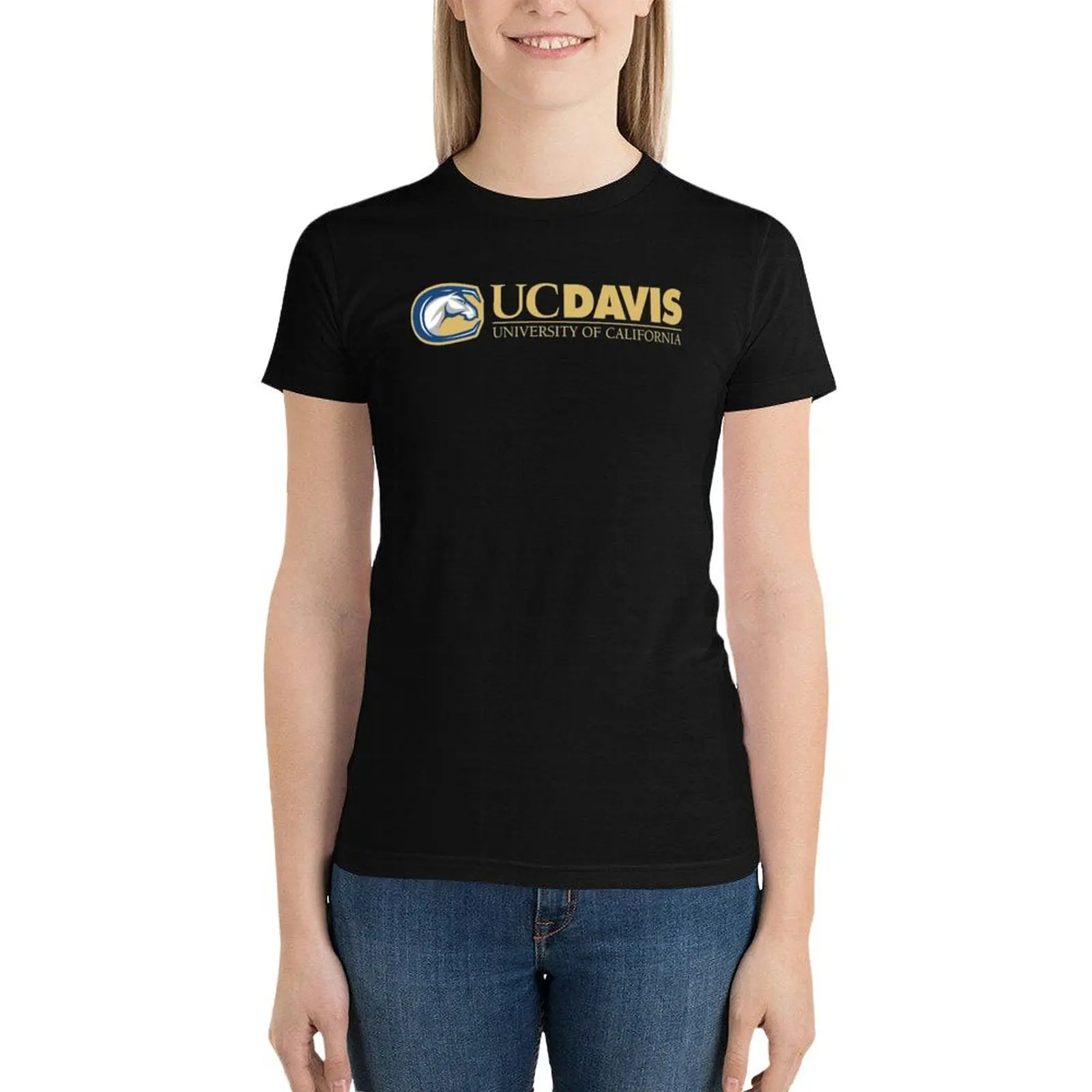 uc davis university merch T-Shirt summer tops vintage clothes t shirts for Women loose fit
uc davis university merch T-Shirt summer tops vintage clothes t shirts for Women loose fit
