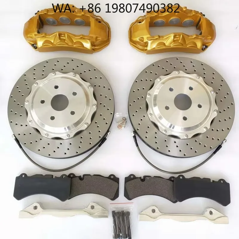6 Piston Forged Brake Caliper Kit 355*32mm Custom Rotor High Performance Racing System For Classic Skyline Sports Car Modificati
6 Piston Forged Brake Caliper Kit 355*32mm Custom Rotor High Performance Racing System For Classic Skyline Sports Car Modificati