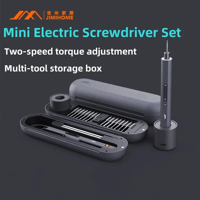 JIMIHOME Cordless Electric Screwdriver Set 35 in1Mini Precision Electric Screwdriver for DIY Home Repair Tools JM-G3102
JIMIHOME Cordless Electric Screwdriver Set 35 in1Mini Precision Electric Screwdriver for DIY Home Repair Tools JM-G3102